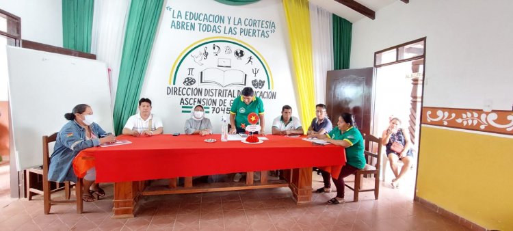 ILC-GW, presente como veedor en las compulsas a cargo de maestros/as en el distrito de Ascencion de Gwarayo