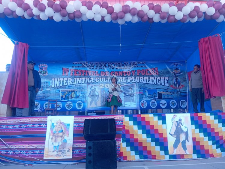 IV CONCURSO DE CANTO Y POESÍA EN LENGUA ORIGINARIAS URU-CHIPAYA, AYMARA, QUECHUA DISTRITO EDUCATIVO SABAYA - LA RIVERA