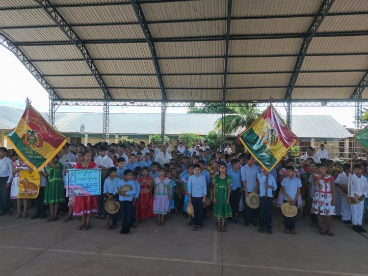 21 DE FEBRERO - ACTO CÍVICO EN CONMEMORACIÓN AL DÍA INTERNACIONAL DE LA LENGUA MATERNA Y DÍA NACIONAL DE LAS LENGUAS  Y CULTURAS DE LOS PUEBLOS INDÍGENAS ORIGINARIOS