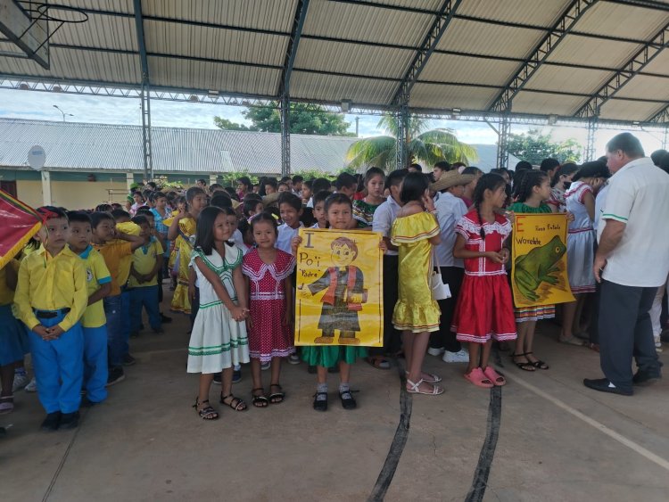 21 DE FEBRERO - ACTO CÍVICO EN CONMEMORACIÓN AL DÍA INTERNACIONAL DE LA LENGUA MATERNA Y DÍA NACIONAL DE LAS LENGUAS  Y CULTURAS DE LOS PUEBLOS INDÍGENAS ORIGINARIOS