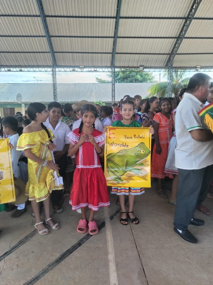 21 DE FEBRERO - ACTO CÍVICO EN CONMEMORACIÓN AL DÍA INTERNACIONAL DE LA LENGUA MATERNA Y DÍA NACIONAL DE LAS LENGUAS  Y CULTURAS DE LOS PUEBLOS INDÍGENAS ORIGINARIOS