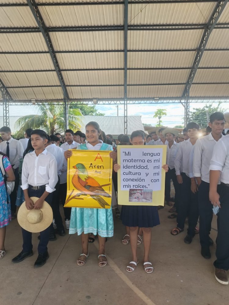 21 DE FEBRERO - ACTO CÍVICO EN CONMEMORACIÓN AL DÍA INTERNACIONAL DE LA LENGUA MATERNA Y DÍA NACIONAL DE LAS LENGUAS  Y CULTURAS DE LOS PUEBLOS INDÍGENAS ORIGINARIOS