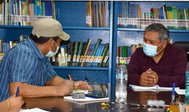 EL DIRECTOR GENERAL EJECUTIVO DEL IPELC SE REUNIÓ CON EL PRESIDENTE DEL CONAIOC PARA COORDINAR TRABAJOS CONJUNTOS.