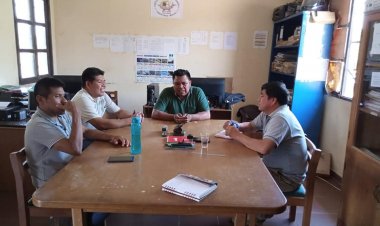 Reunión de coordinación entre la Unidad Municipal de Cultura y Turismo de Ascensión