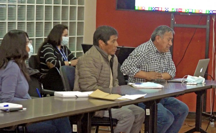 El Director General Ejecutivo del IPELC Walter Gutiérrez Mena, presentó el Plan Estratégico de Desarrollo de Lenguas, en el "Taller de Intervención Social Comunitario" de los Consejos Educativos de Pueblos Originarios CEPOs.