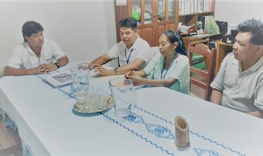 Reunión de coordinación con el Alcalde de Ascensión, Ing. Pablo Eddy Guaristy y el equipo técnico del ILC GW con motivo de avanzar en el fortalecimiento interinstitucional por nuestra lengua y Cultura Gwarayu.