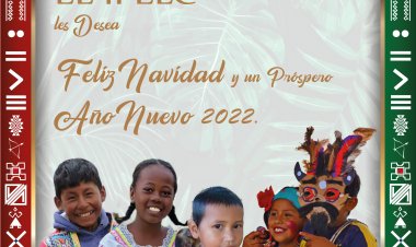El Instituto Plurinacional de Estudio de Lenguas y Culturas, desea una feliz navidad y próspero año nuevo 2022