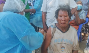 ILC-AYOREO PARTICIPO DE LA CAMPAÑA PARA  VACUNAR A LOS ANCIANOS Y NIÑOS CON LA VACUNA DEL COVID 19