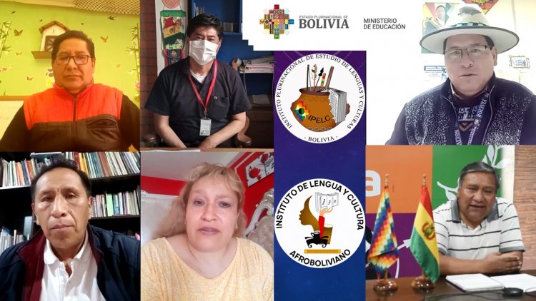 "Taller de Socialización y Armonización del Currículo Regionalizado del Pueblo Afroboliviano" modalidad virtual