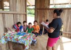 ACTIVIDADES REALIZADAS CON LOS NIÑOS APRENDIEDO EL IDIOMA GUARASUWE