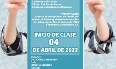 CURSO DE BESIRO ESTE ABRIL EN CONCEPCIÓN