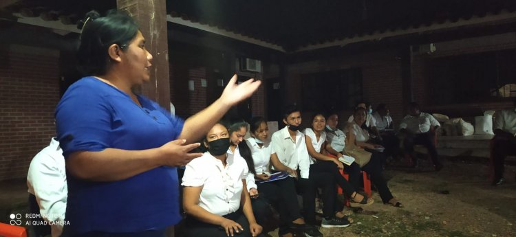 Visita de los estudiantes y docentes de la  ESFM de San Julián al ILC-GWARAYU para intercambio de experiencia