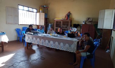 TALLER DE ARMONIZACION CON MAESTROS DE PRIMARIA DEL NUCLEO CLAUDIO OJOPI SUAREZ EN EL MUNICIPIO DE BAURE.