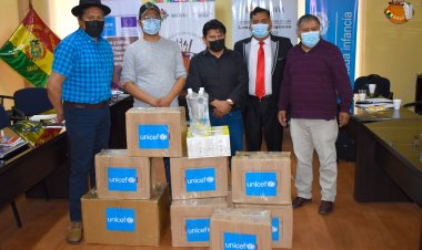 EL IPELC ENTREGÓ MATERIAL DE BIOSEGURIDAD A LAS DIRECCIONES DISTRITALES DE EDUCACIÓN DE LOS MUNICIPIOS DE BOYUIBE, MACHARETI Y A LA AUTONOMÍA INDÍGENA GUARANÍ DE CHARAGUA IYAMBAE.