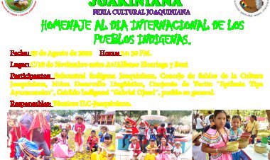 Actividad programada en homenaje al dia internacional de los pueblos indigenas