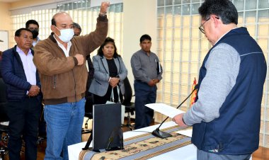 ERASMO LÓPEZ RIVERO FUE POSESIONADO COMO NUEVO DIRECTOR GENERAL EJECUTIVO DEL IPELC