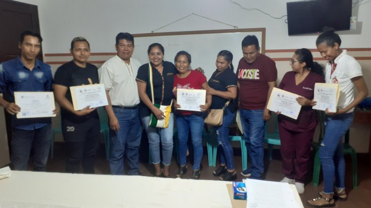 Entrega de Certificados a Hablantes Guarayos del Nivel Básico