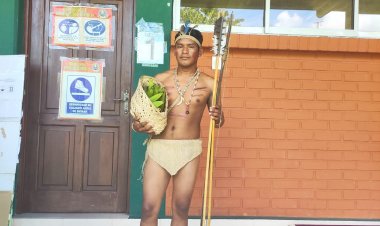 IPELC - ILC YUQUI  realiza la valoración de la lengua bia ye,  en la prueba de aptitud para  la admisión a postulantes de la ESFM Simón Rodriguez en el  municipio de Villa Tunari