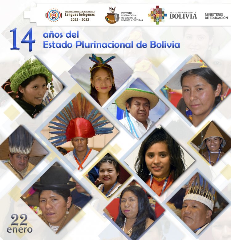 14 AÑOS DEL ESTADO PLURINACIONAL DE BOLIVIA