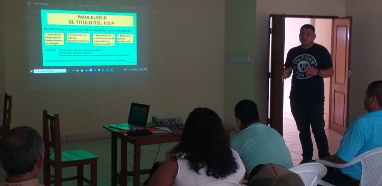 El IPELC- ILCJOAQUINIANO,  participan de la elaboracion del PSP de unidades educativas.