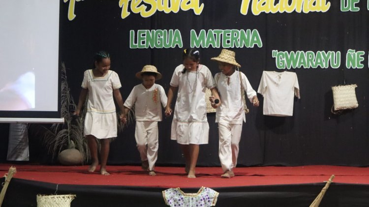 Un éxito el 1er Festival Artístico en Lengua Gwarayu en conmemoración del Día Internacional de la Lengua Materna