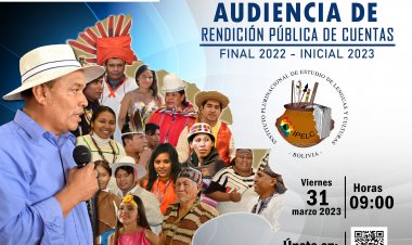 INVITACIÓN A LA AUDIENCIA DE RENDICIÓN PÚBLICA DE CUENTAS DEL IPELC, FINAL 2022 – INICIAL 2023.