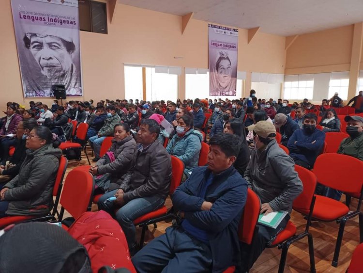 TALLER DE ESTRATEGIAS DE ENSEÑANZA DE APRENDIZAJE DE LA LENGUA ORIGINARIA DESDE LA REVITALIZACIÓN DE LA LENGUA AFROBOLIVIANA