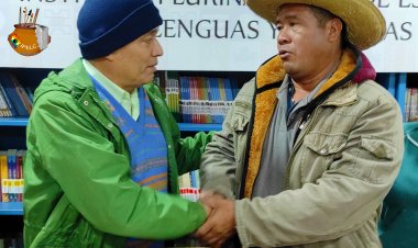 El Director General Ejecutivo del IPELC, tuvo la visita del Presidente de la Central de Pueblos Étnicos Mojeños del Beni CPEM – B