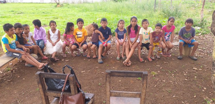 El ILC-Joaquiniano realiza actividades Nido Bilingüe Comunitario Chaco Lejos