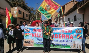 ILC Quechua Kay llaqtanchik p'unchayninpi Bolivia ñawrasuyunchikmanta wawqinchiqkunata 36yuq suyukunamanta napaykuyku