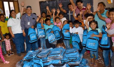 EL IPELC CON APOYO DE UNICEF, ENTREGÓ MOCHILAS CON MATERIAL ESCOLAR A ESTUDIANTES DEL TERRITORIO INDÍGENA GUARANÍ KEREIMBA IYAAMBAE