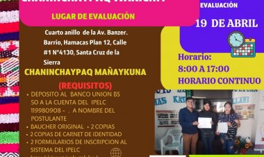Evaluación Santa Cruz a quechua hablantes