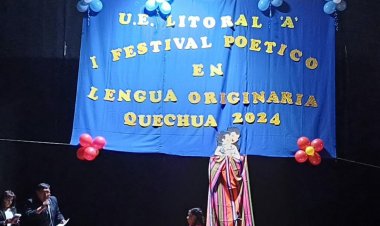 ILC-Quechua/ RUWAPAYAQKUNA QHIRUSIK WASIMANTA   LITORAL  A YACHAYWASI "JUK KAQ TANTAKUY QHICHWA SIMIPI ARAWI ATIPANAKUYMAN" MINK'ASQA KARQAYKU.