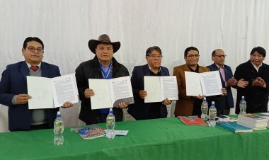 FIRMA DE CONVENIO INTERINSTITUCIONAL IPELC-INCOS EL ALTO
