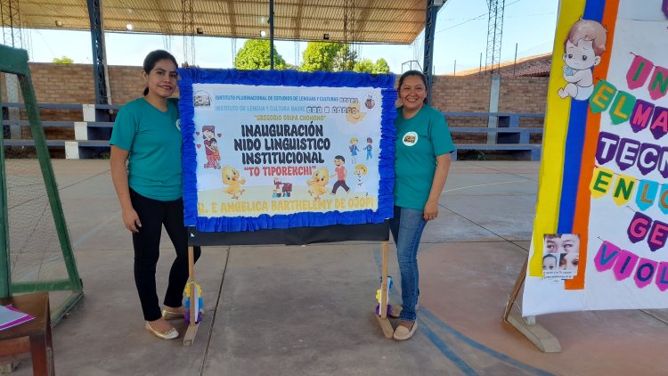 CREACIÓN DE NIDO INSTITUCIONAL EN LA U.E ANGELICA BARTHELEMY DE OJOPI #IPELC – ILC BAURE REALIZAN LA CREACIÓN DE NIDO INSTITUCIONAL “TO TIPOREKCHI”.