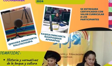 ILC - Quechua / CONVOCATORIA PRIMER TALLER DIRIGIDO A LOCUTORES Y COMUNICADORES  PARA EL FORTALECIMIENTO DE LA LENGUA Y CULTURA QUECHUA DENOMINADO “WAYRASIMIKAMAYUQKUNATA QHICHWA SIMIPI KALLPACHASPA” 2024