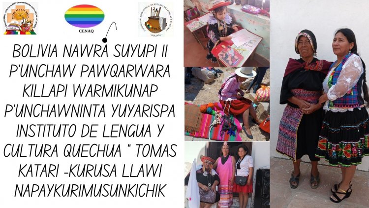 ILC-QUECHUA / 11 P'UNCHAW PAWQARWARA KILLA WARMIKUNAP P'UNCHAWNIN YUYARIKUN.