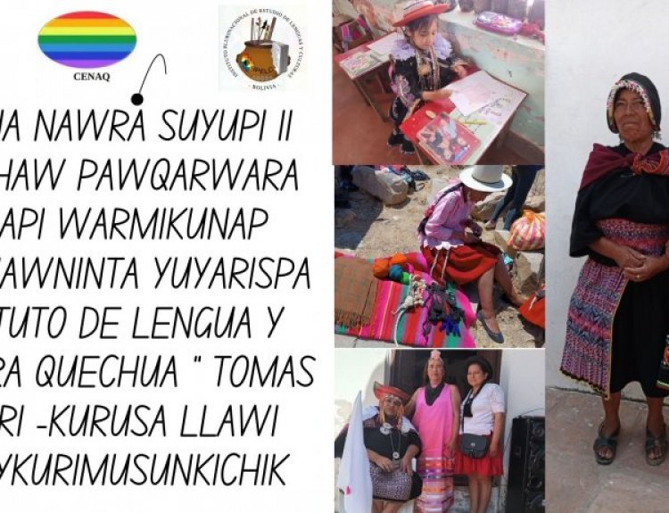 ILC-QUECHUA / 11 P'UNCHAW PAWQARWARA KILLA WARMIKUNAP P'UNCHAWNIN YUYARIKUN.