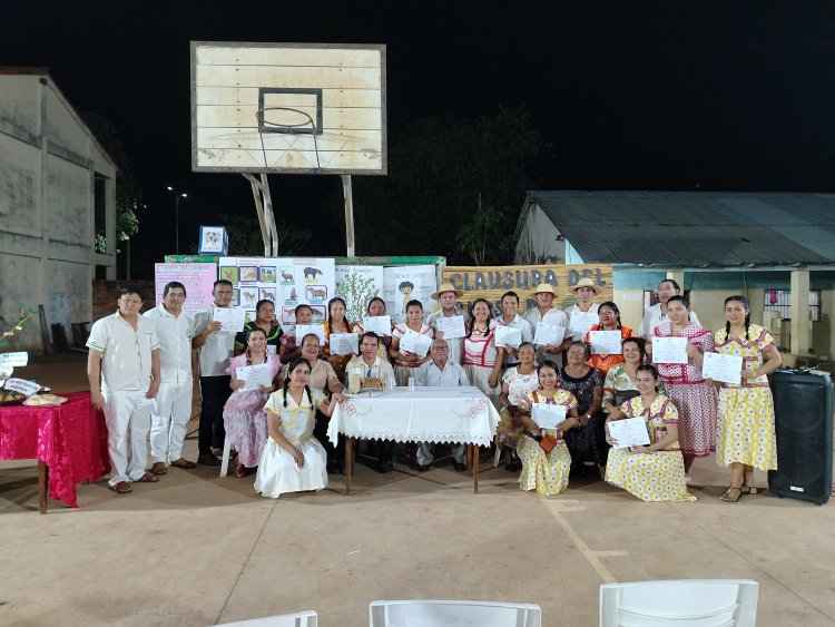 CLAUSURA DEL CURSO DE IDIOMA BAURE NIVEL BASICO