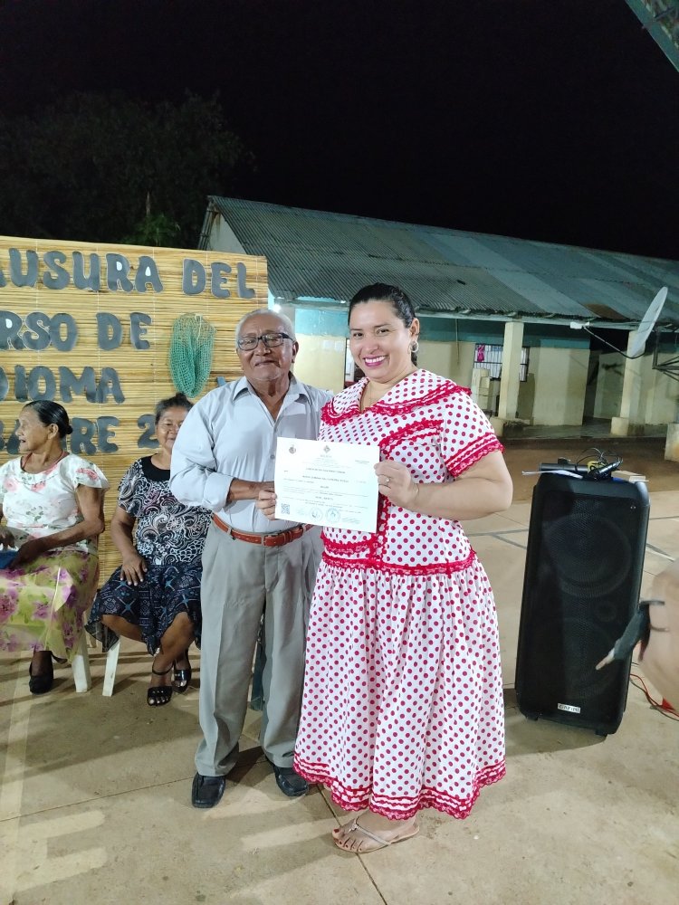 CLAUSURA DEL CURSO DE IDIOMA BAURE NIVEL BASICO