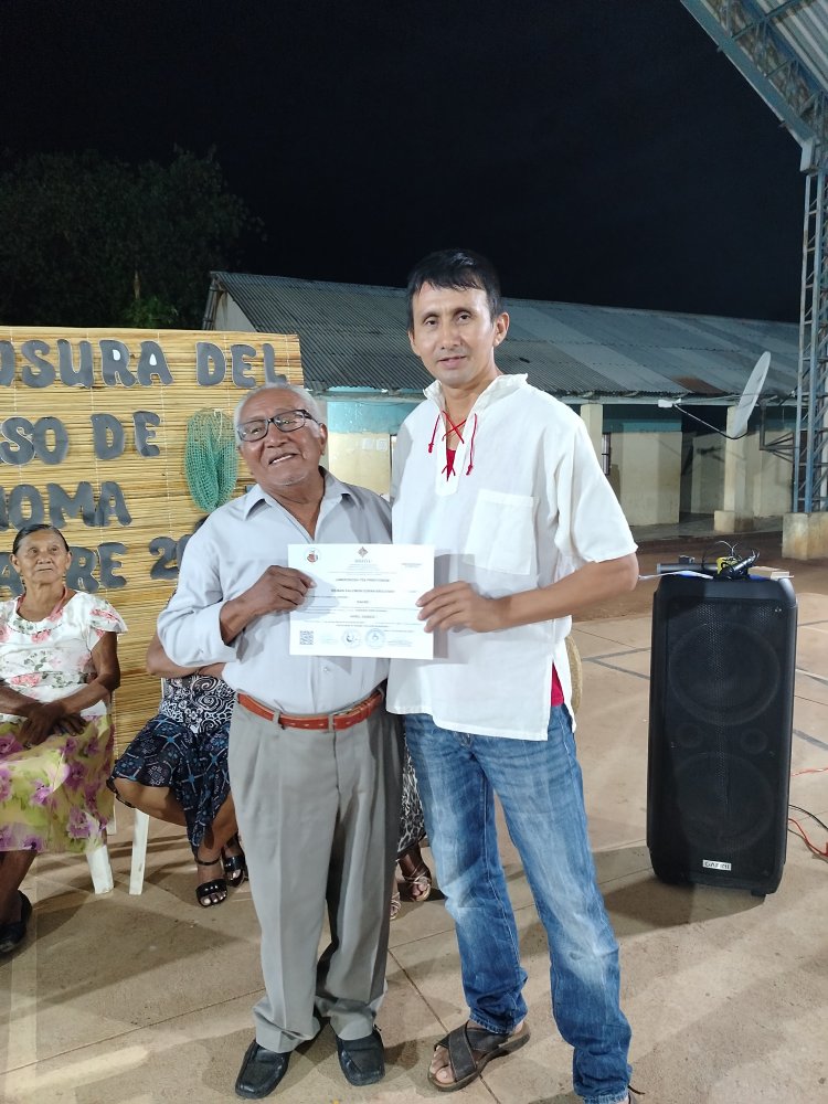 CLAUSURA DEL CURSO DE IDIOMA BAURE NIVEL BASICO