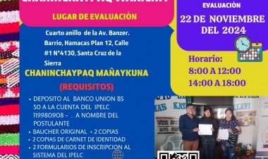 SANTA CRUZ LLAQTAPI CHANINCHAY