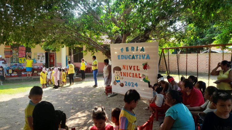 #ILCBAURE #IPELC Feria educativa del nivel inicial U.E Angélica Barthelemy de Ojopi gestión 2024