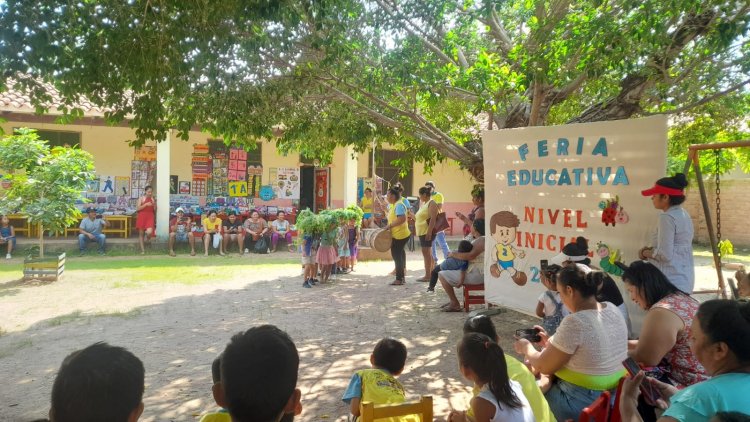 #ILCBAURE #IPELC Feria educativa del nivel inicial U.E Angélica Barthelemy de Ojopi gestión 2024