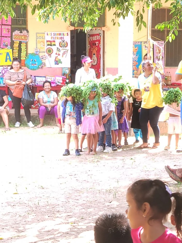 #ILCBAURE #IPELC Feria educativa del nivel inicial U.E Angélica Barthelemy de Ojopi gestión 2024