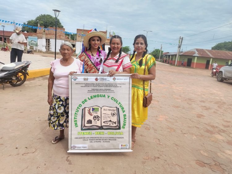 #ILC-BAURE #IPLEC #ANIVERSARIO DE CLARATORIA DE LA LENGUA BAURE COMO LENGUA OFICIAL DEL MUNICIPIO DE BAURES