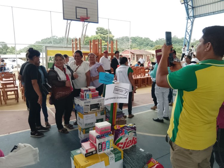 ILC-Gwarayu Estuvo Presente en la Inauguración de la Gestión Escolar en Ascensión de Guarayos