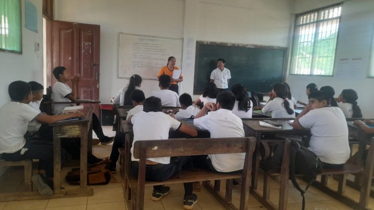 #IPELC #ILC-BAURE "SHI VIKAROW TO KAROWONONEV ESKOELIYE CARMELO PARADA" EL INSTITUTO DE LENGUA Y CULTURA BAURE REALIZA LA VISITA A LA U.E CARMELO PARADA, PARA HACER EL RESPECTIVO ACOMPAÑAMIENTO A LOS MAESTROS Y ESTUDIANTES EN LA IMPLEMENTACIÓN DE LA LENGUA ORIGINARIA BAURE EN EL AULA