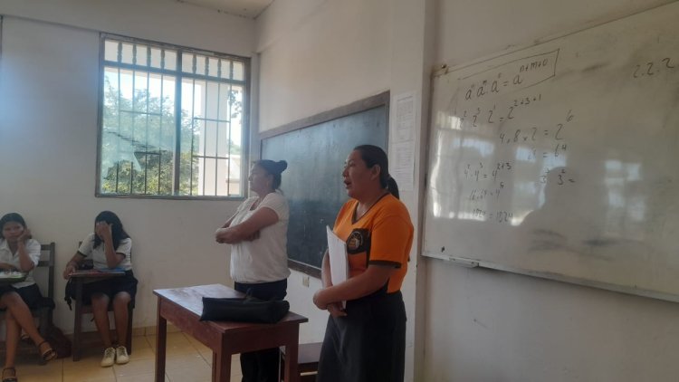 #IPELC #ILC-BAURE "SHI VIKAROW TO KAROWONONEV ESKOELIYE CARMELO PARADA" EL INSTITUTO DE LENGUA Y CULTURA BAURE REALIZA LA VISITA A LA U.E CARMELO PARADA, PARA HACER EL RESPECTIVO ACOMPAÑAMIENTO A LOS MAESTROS Y ESTUDIANTES EN LA IMPLEMENTACIÓN DE LA LENGUA ORIGINARIA BAURE EN EL AULA