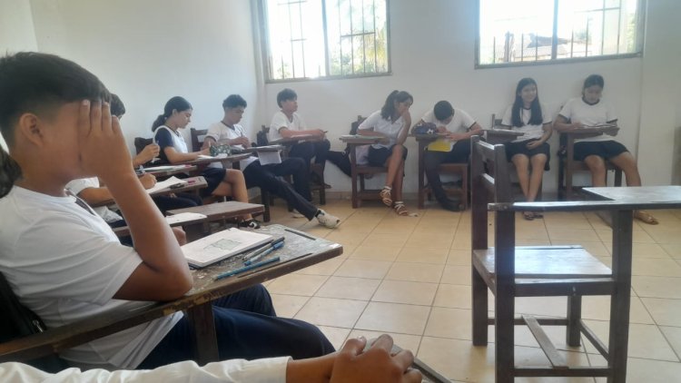 #IPELC #ILC-BAURE "SHI VIKAROW TO KAROWONONEV ESKOELIYE CARMELO PARADA" EL INSTITUTO DE LENGUA Y CULTURA BAURE REALIZA LA VISITA A LA U.E CARMELO PARADA, PARA HACER EL RESPECTIVO ACOMPAÑAMIENTO A LOS MAESTROS Y ESTUDIANTES EN LA IMPLEMENTACIÓN DE LA LENGUA ORIGINARIA BAURE EN EL AULA